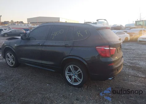 2014 BMW X3 xDrive35I z USA, uszkodzony, nr VIN 5UXWX7C54E0E81367